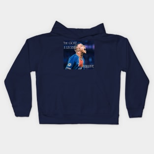 The GOAT, The LEGEND Mbappe! Kids Hoodie
